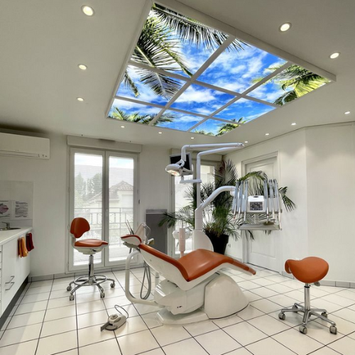 TEXTILE HOSPITAL STRETCH CEILING